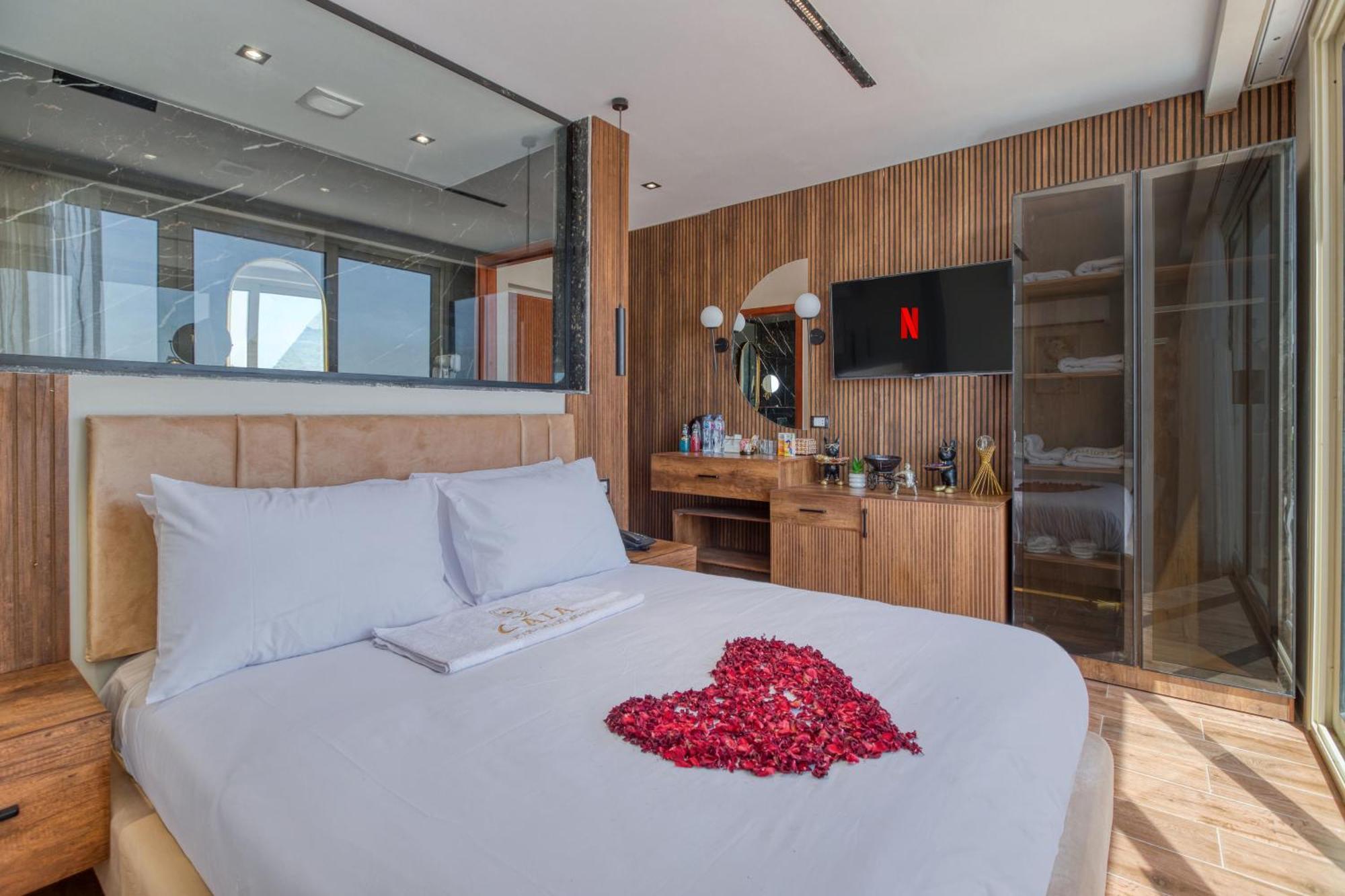 Gaia Pyramids Hotel Kafret el-Gabal Dış mekan fotoğraf