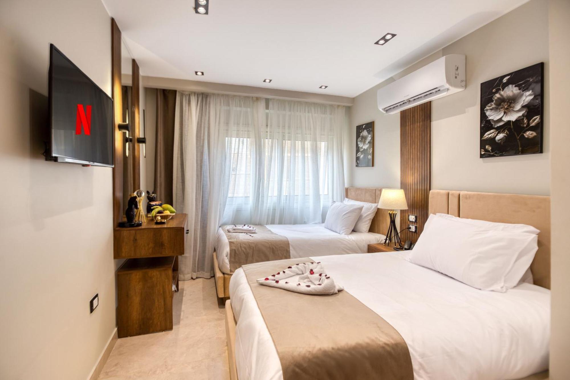 Gaia Pyramids Hotel Kafret el-Gabal Dış mekan fotoğraf
