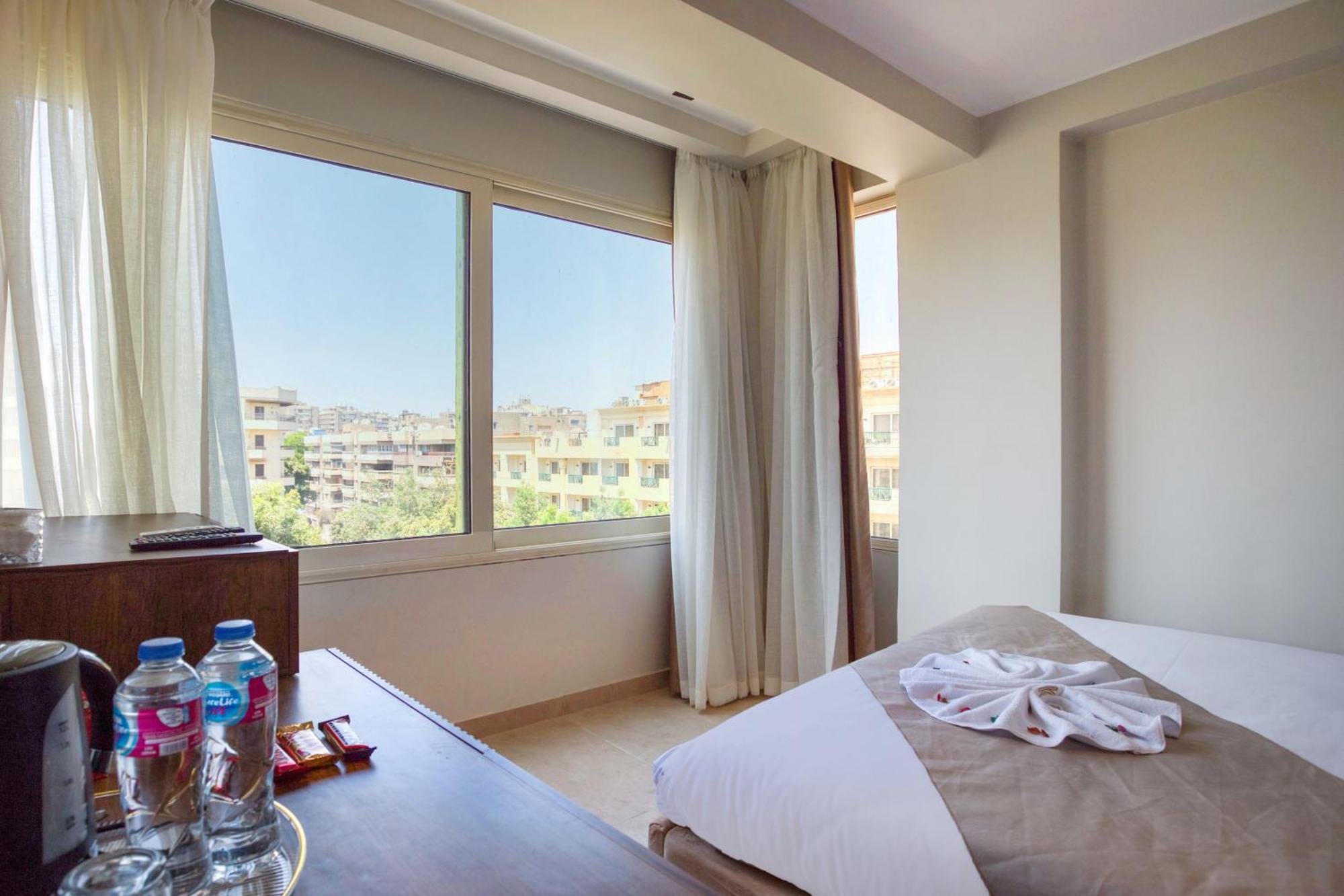 Gaia Pyramids Hotel Kafret el-Gabal Dış mekan fotoğraf