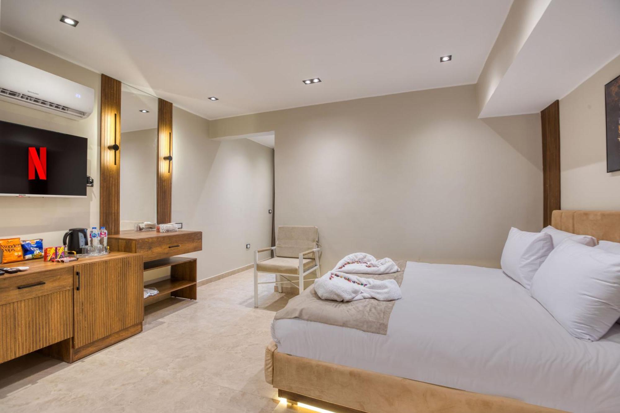 Gaia Pyramids Hotel Kafret el-Gabal Dış mekan fotoğraf